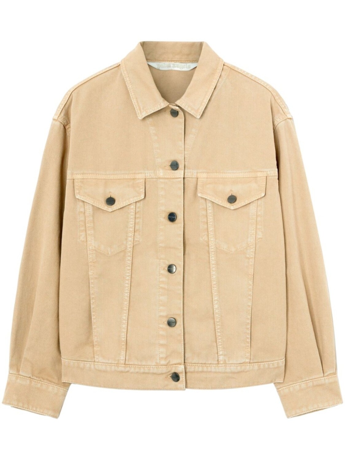 

Palm Angels джинсовая куртка GD Loose Bull, нейтральный цвет