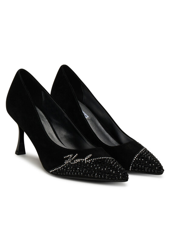 Туфли-лодочки Sienna Signature Pump KL32712 Karl Lagerfeld, чёрный — фото 2