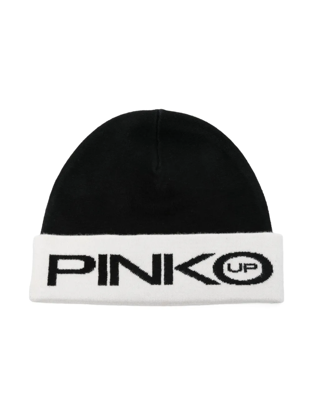 

Вязаная шапка бини Pinko Kids, черный