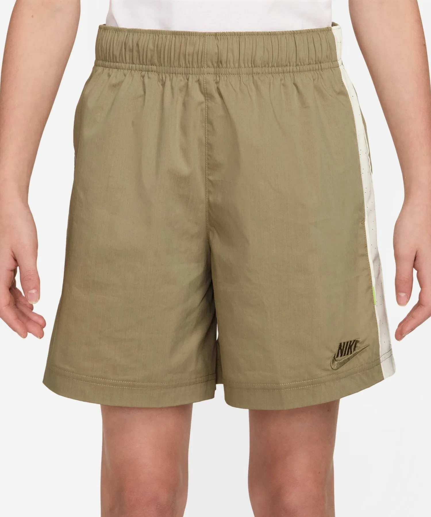 Детские шорты Nike YTH NSW CLN из хлопка чёрные — фото 3