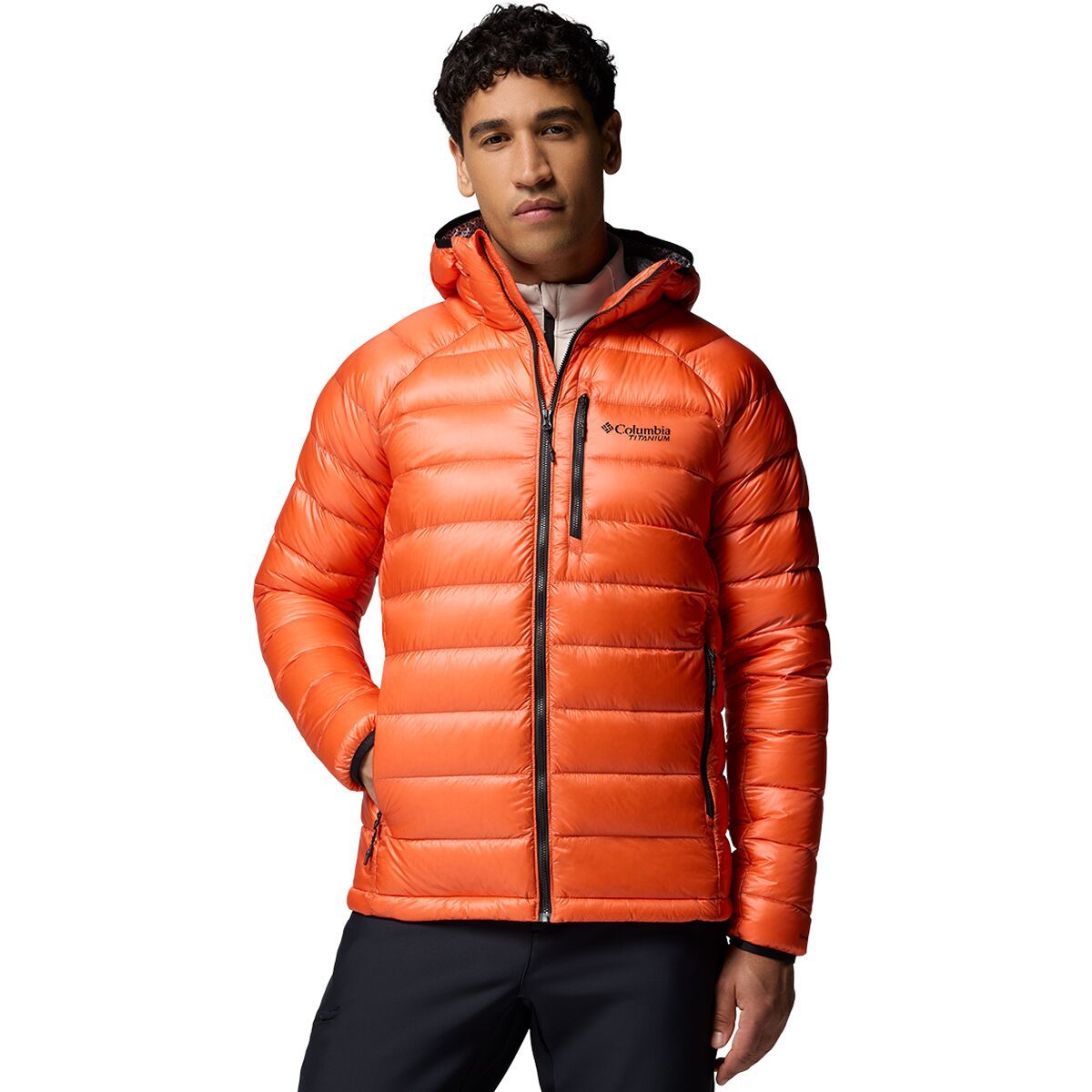 

Пуховая куртка Arctic Crest с капюшоном Columbia, цвет zing