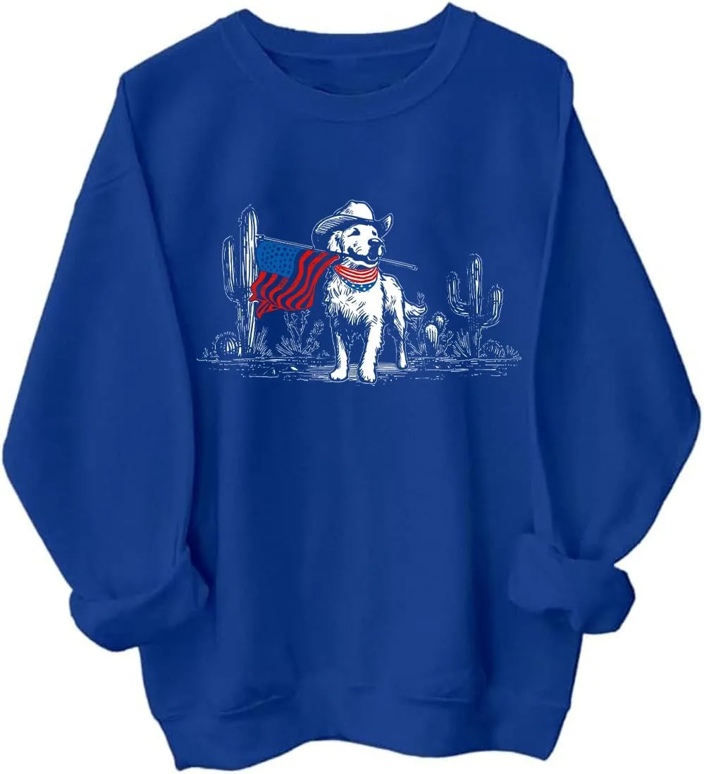 

Свитшут American Pride Pooch с капюшоном в стиле вестерн