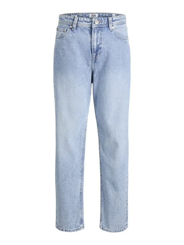 Джинсы прямого кроя jjichris jjoriginal Jack & Jones Junior, Blue Denim — фото 4