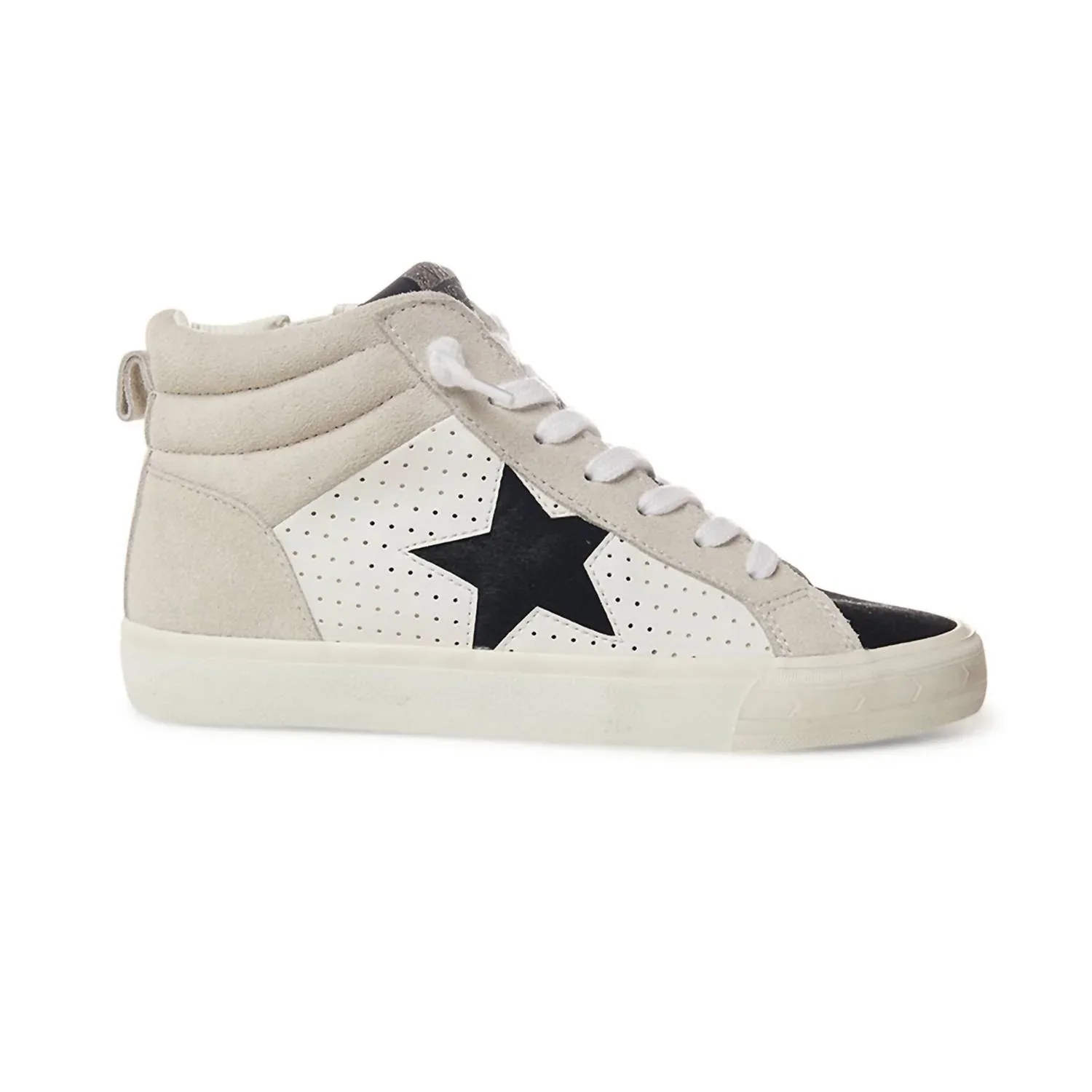 Детские кроссовки Thalia Mid Top в черно-белом цвете Vintage Havana