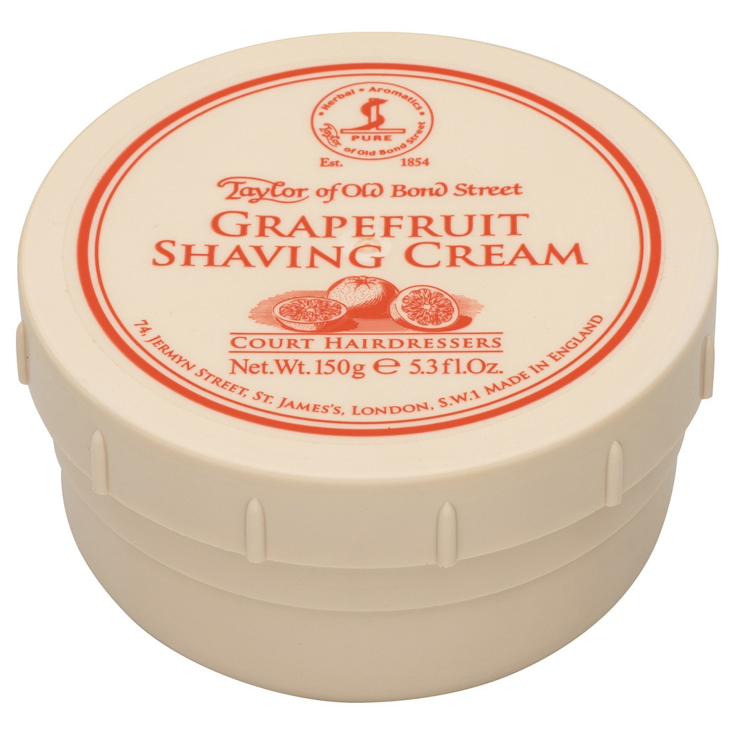 Средство после бритья grapefruit shaving cream Taylor Of Old Bond Street, вес 150 гр. — фото 2