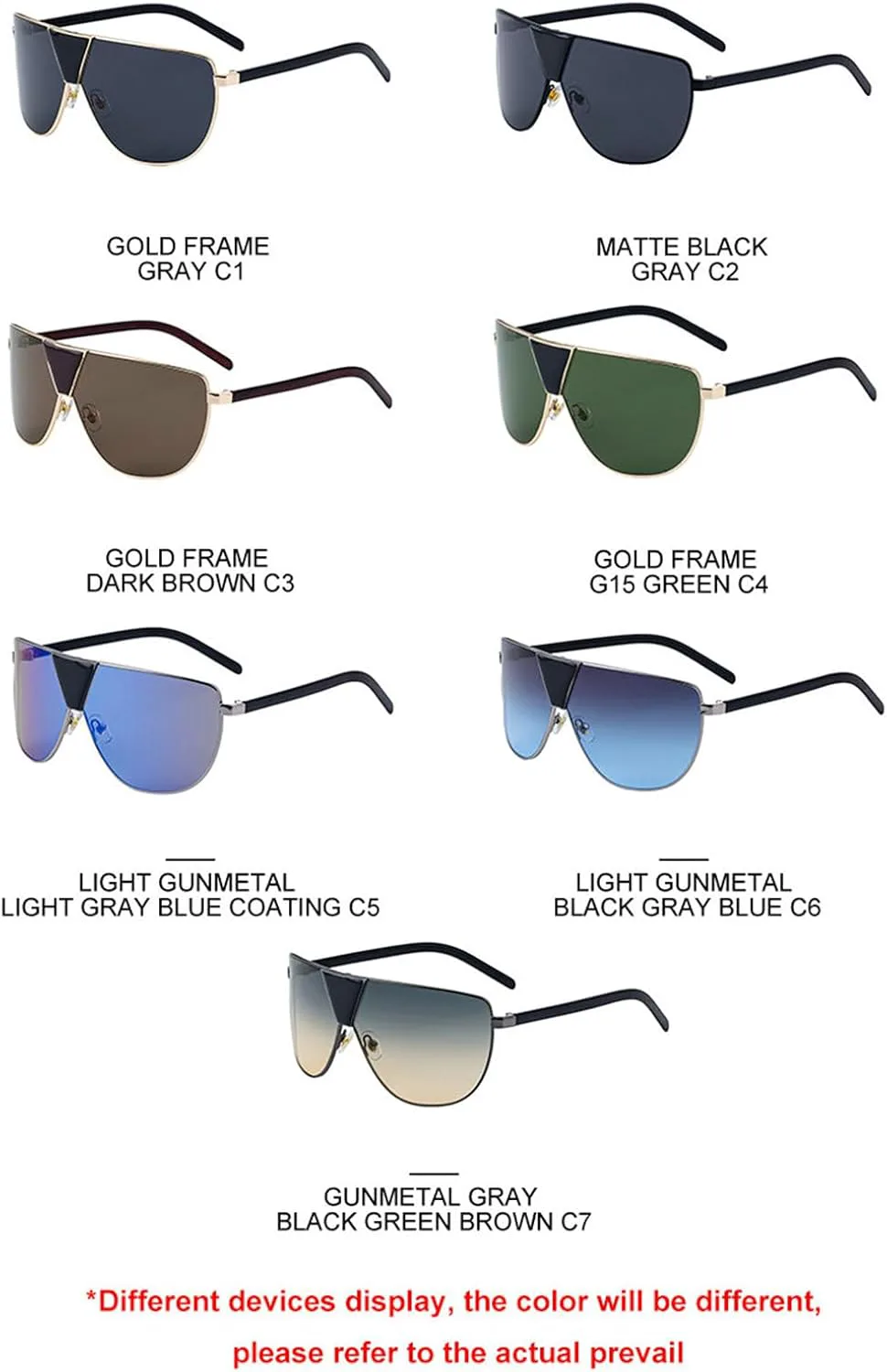 

Солнцезащитные очки Willochra в стиле ретро, ​​большие квадратные, для женщин и мужчин, винтажные, крупные металлические, цельные, с защитой от УФ-излучения UV400, C4