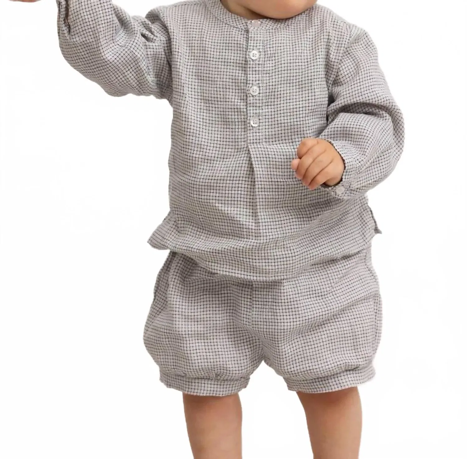 Льняные шорты Pabi в мини-клетку MarMar Copenhagen, Mini Check