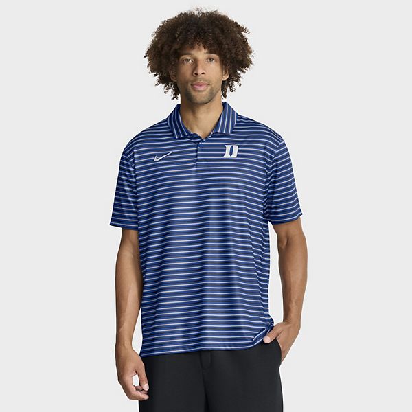 

Мужская поло Duke Blue Devils 2025 Coaches Premium Tour Stripe Dri-FIT Nike