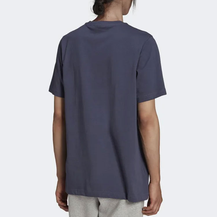 Adidas Originals Футболка мужская Contour Marine Blue — фото 4