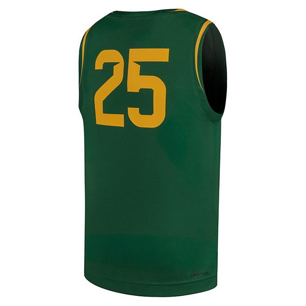 Молодежная баскетбольная майка Baylor Bears #25 forest green Nike — фото 4