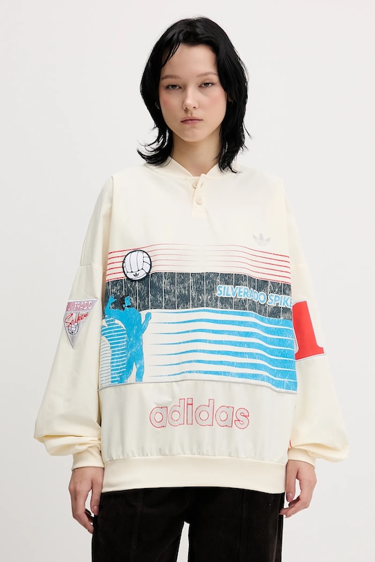 

Толстовка Summersp Crew Adidas Originals, бежевый