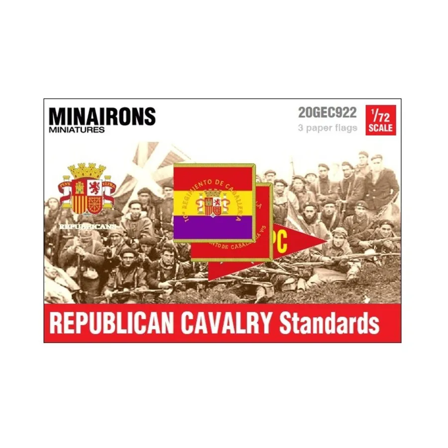 

Республиканские кавалерийские штандарты, Spanish Civil War - Decals & Flags (1:72)