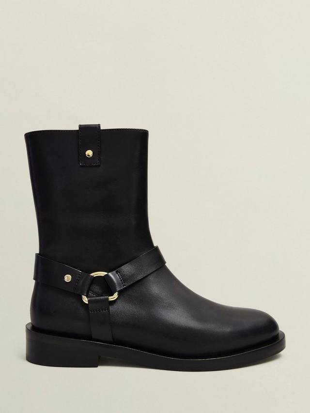 Байкерские ботинки из кожи эффи Hobbs, черный