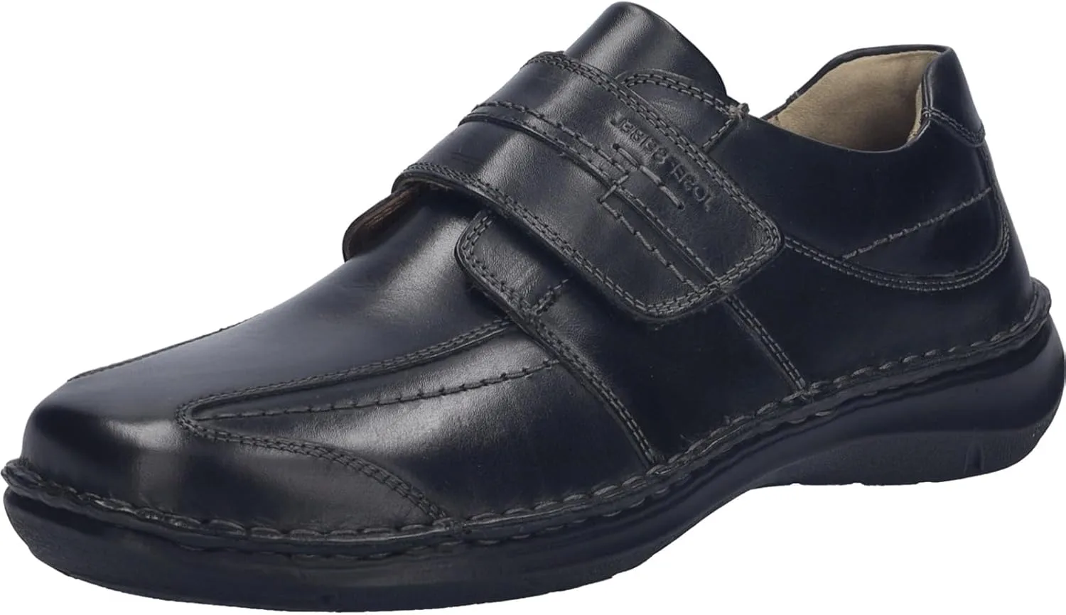 Мужские кроссовки Josef Seibel New Anvers 02 на губах, ширина K (очень широкая), сменная стелька, черный