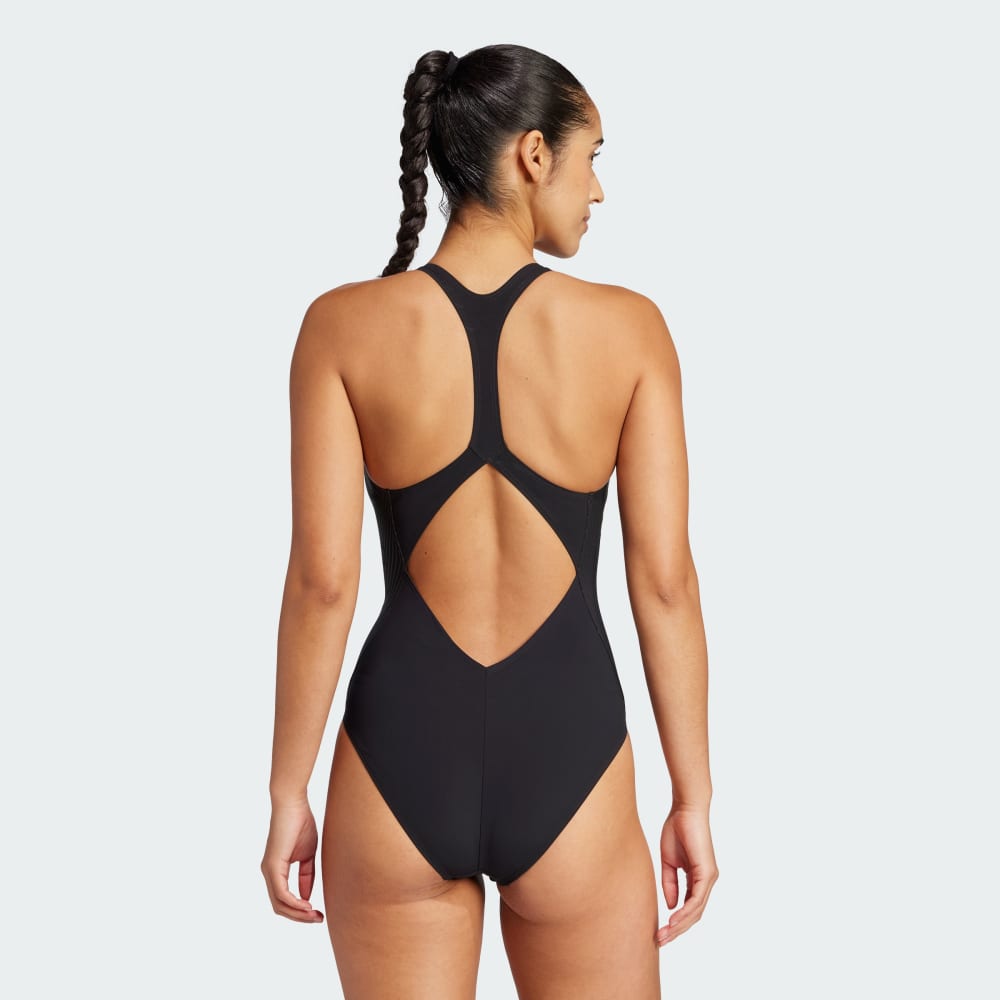 Купальник Adidas Lanelux Y-Back Swimsuit, черный — фото 2