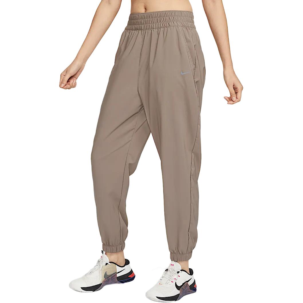 Nike Женские повседневные брюки Dri-Fit One Ferret Brown/Black — фото 3