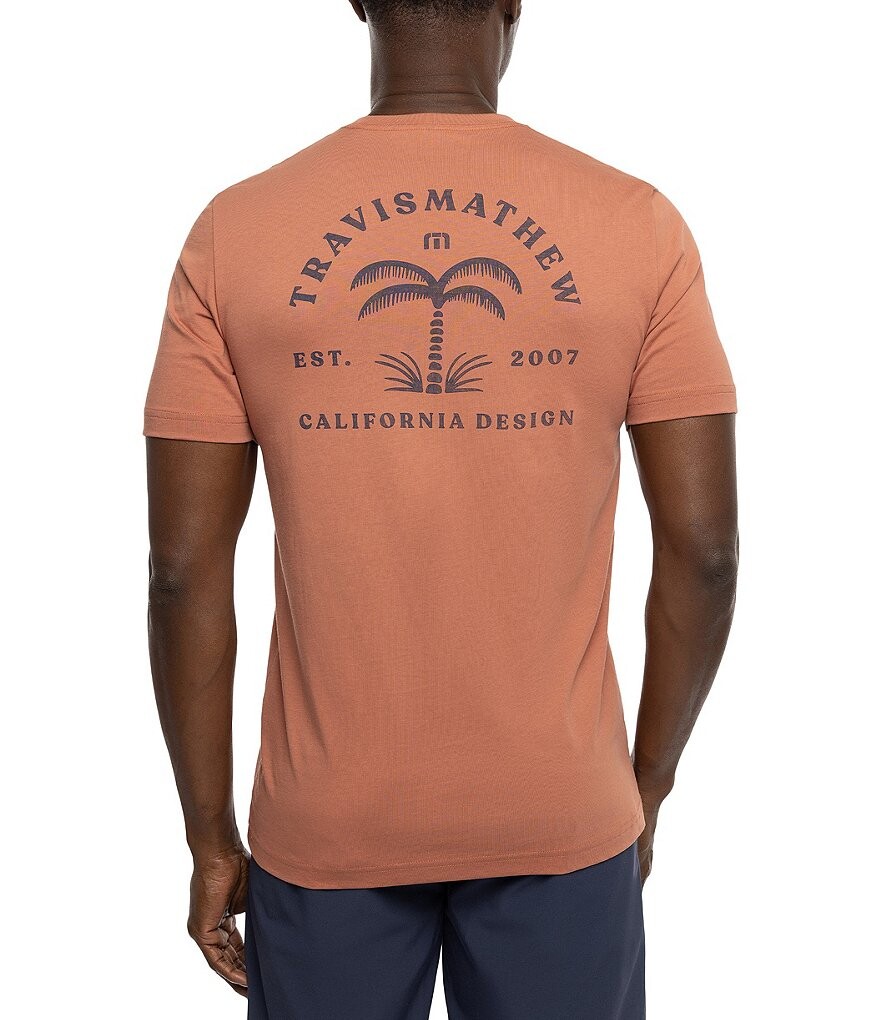 

Футболка с короткими рукавами TravisMathew Shock And Awe, оранжевый