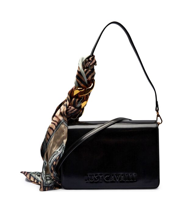 

Сумка женская Just Cavalli с поясом, черный