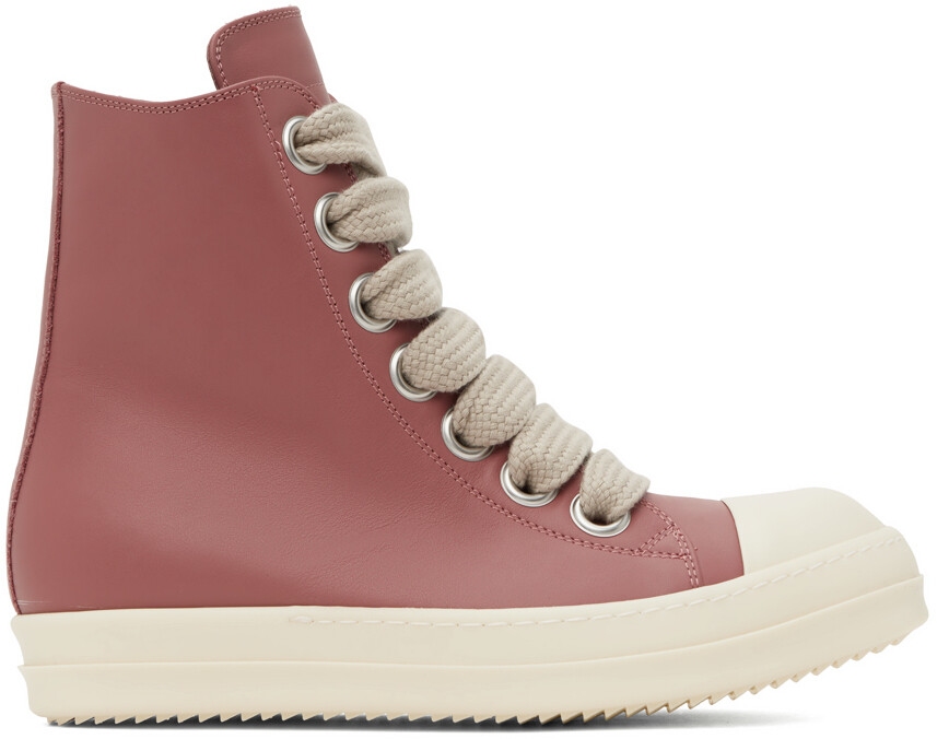 

Розовые кроссовки Porterville Jumbolaced Rick Owens, Розовый, Розовые кроссовки Porterville Jumbolaced Rick Owens