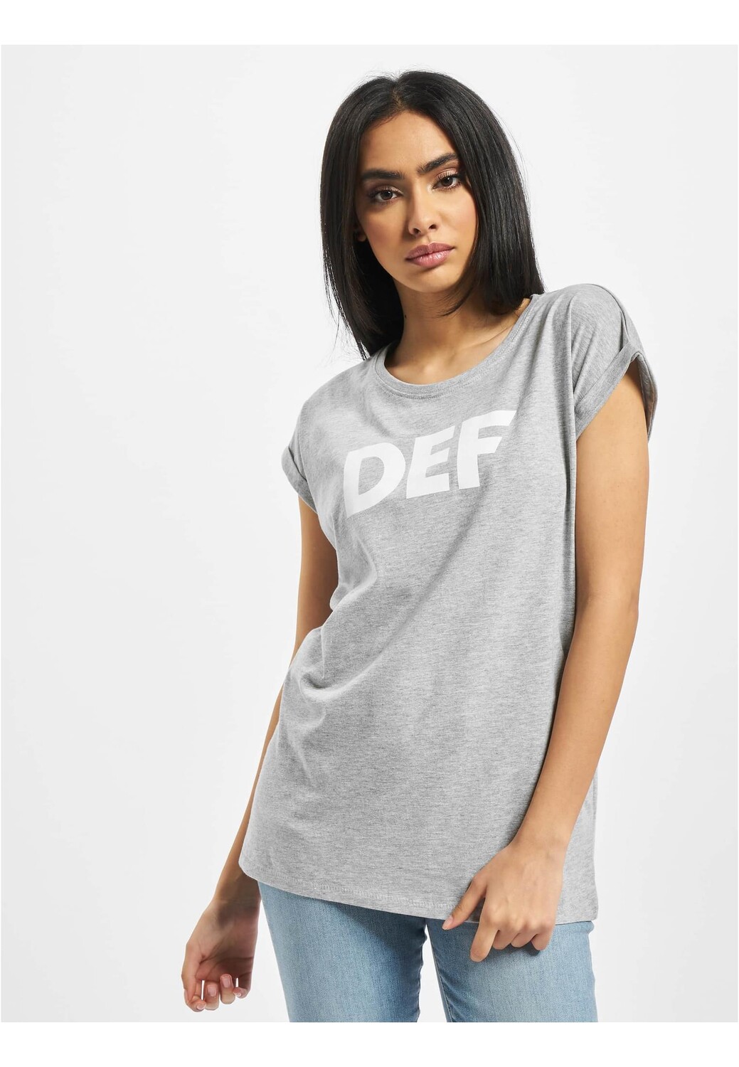 

Футболка DEF, серый