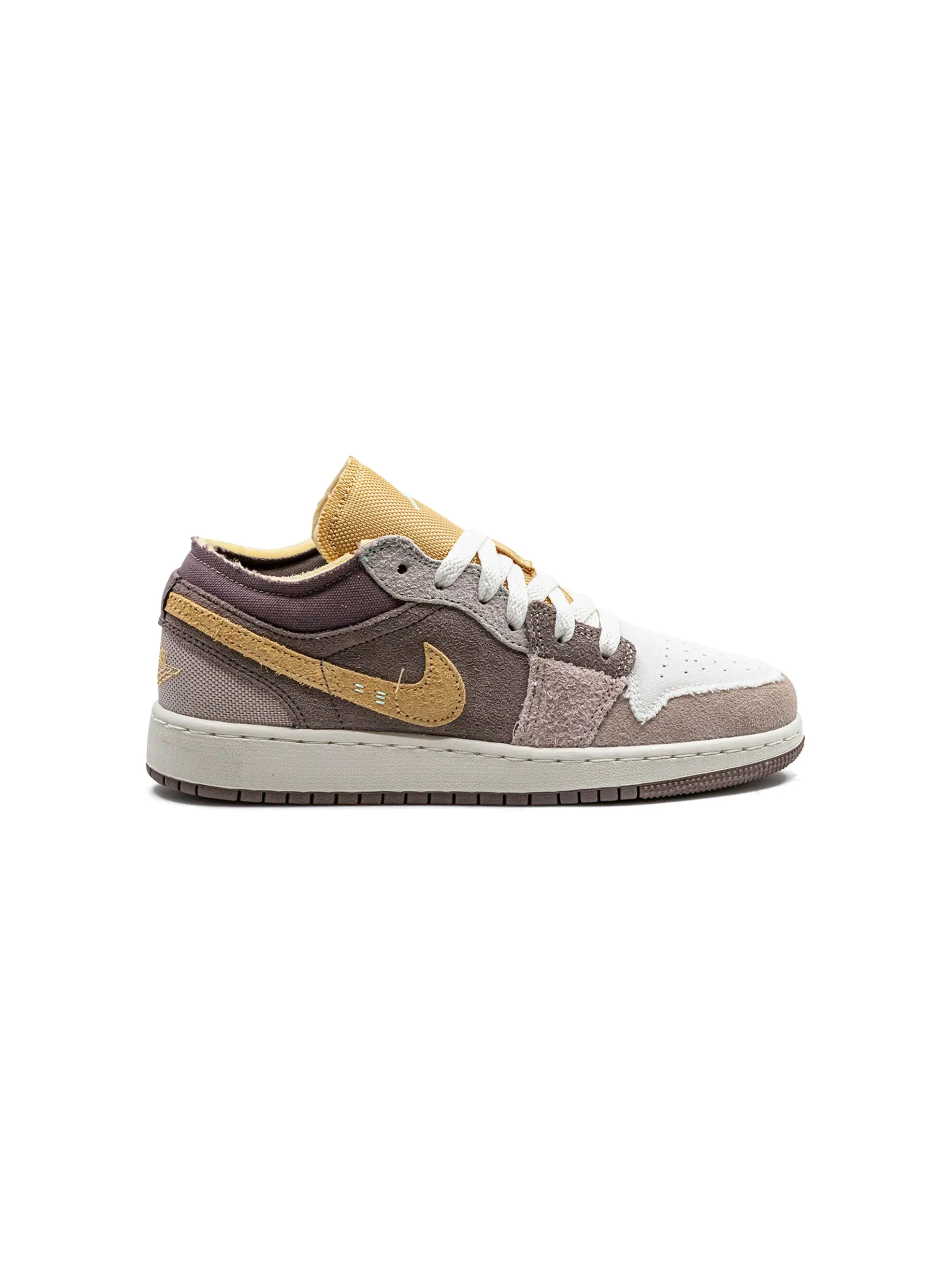 Кроссовки Jordan 1 Low SE Craft Taupe Haze Jordan Kids, бежевый — фото 2