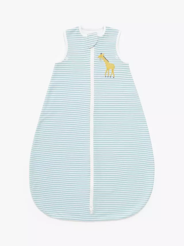 

Детский спальный мешок John Lewis Stripe Giraffe Baby, синий