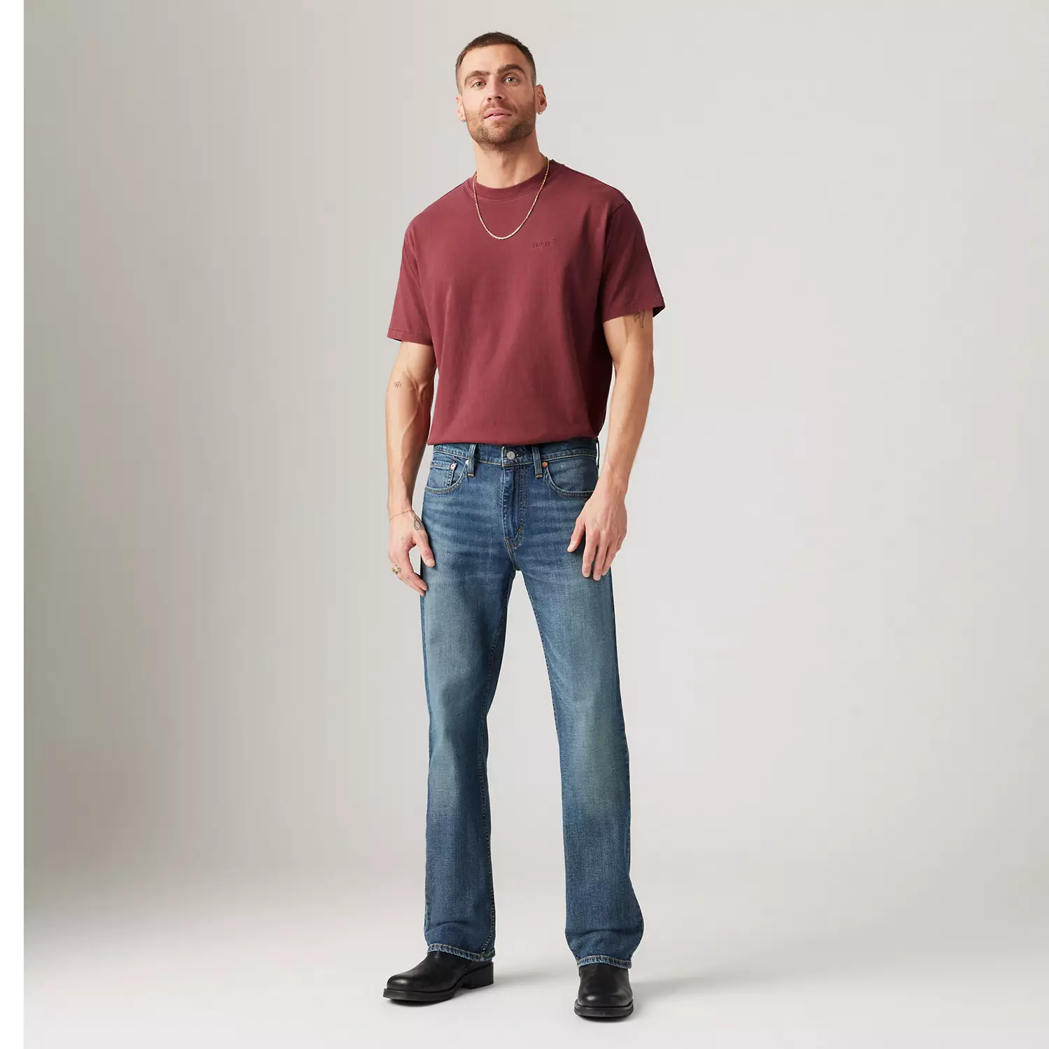 

527 Узкие мужские джинсы Bootcut Levi's
