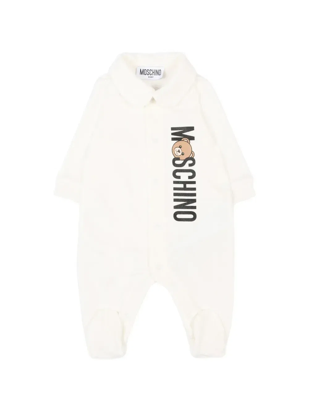 Комбинезон для новорожденного bear Moschino Kids, бежевый