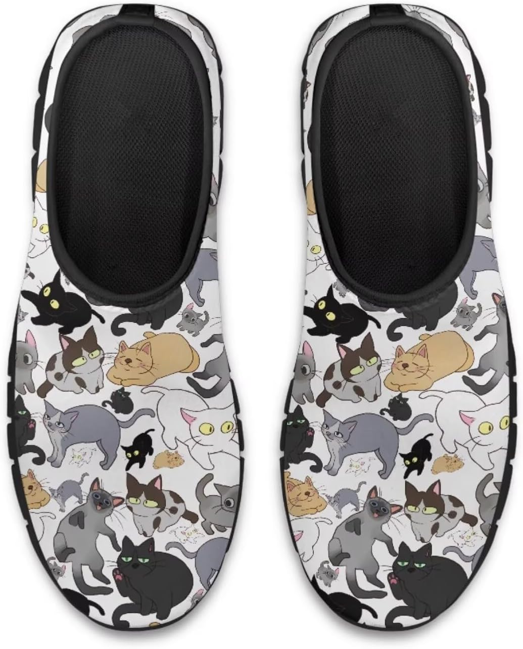 

Кроссовки Forchrinse для женщин и мужчин, низкие домашние лоферы, легкие обувь для бега, уличная обувь, Cat
