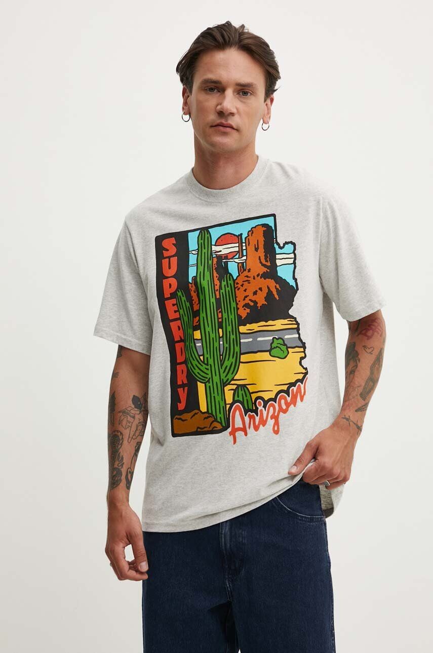 

Футболки Superdry, серый
