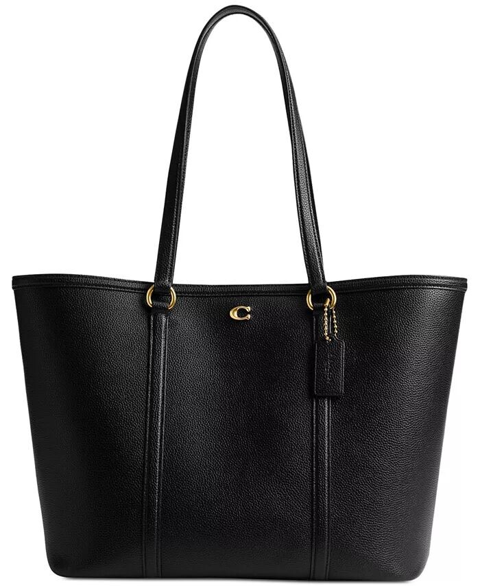 

Сумка-тоут Legacy из шагреневой кожи Coach, синий