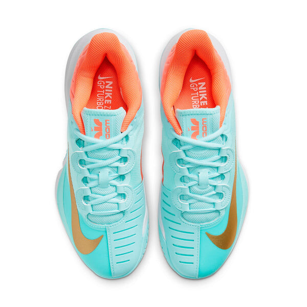 Кроссовки Court Air Zoom GP Turbo Nike, зеленый — фото 4