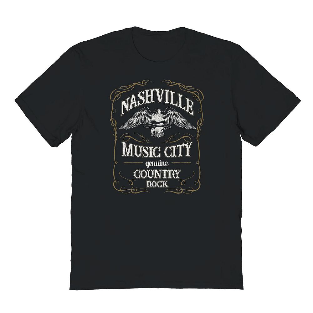 

Мужская футболка COLAB89 от Threadless Nashville Music Graphic COLAB89 by Threadless, черный