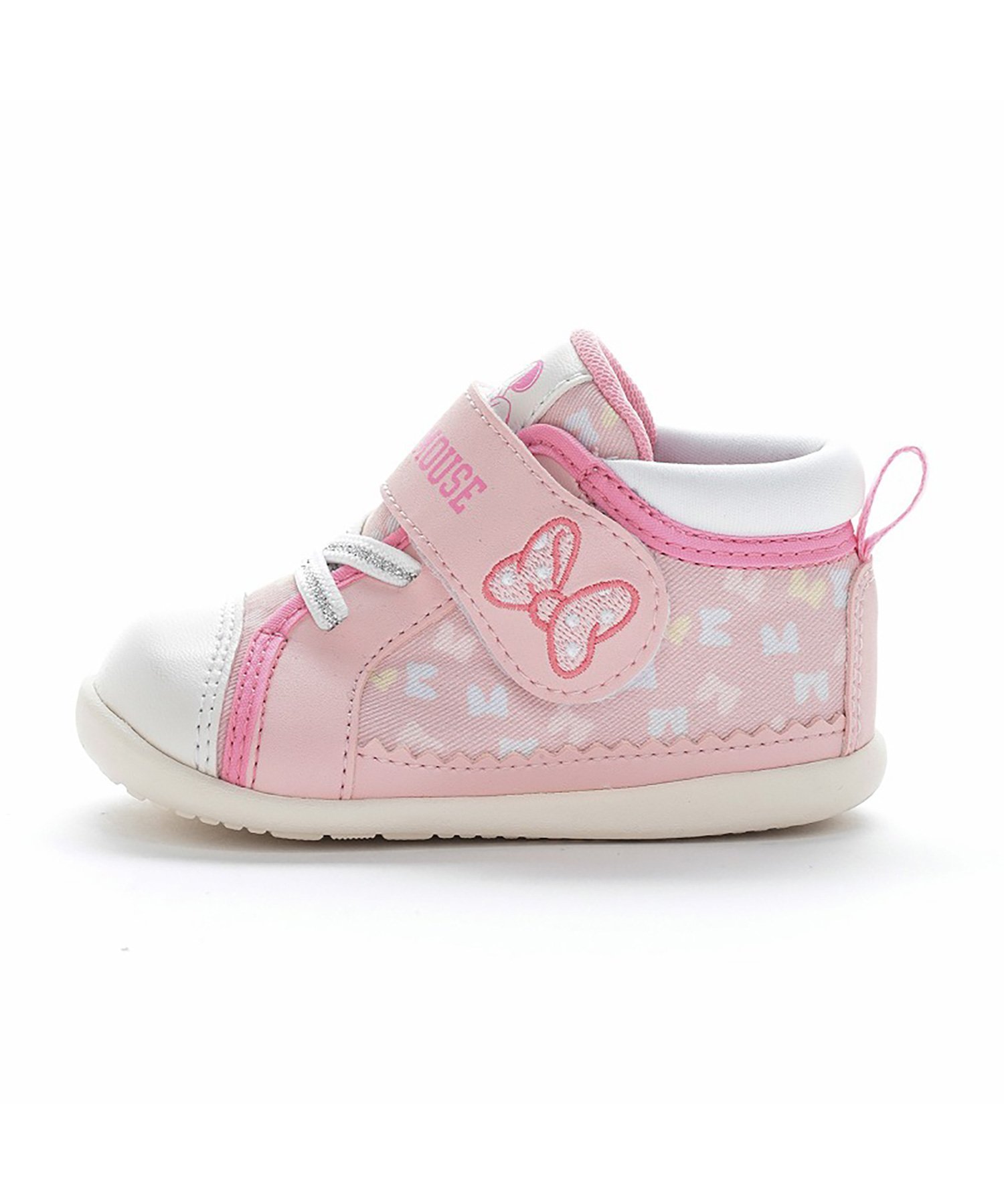 Детские розовые туфли DN B1357, обувь для малышей Disney Moonstar, pink — фото 3