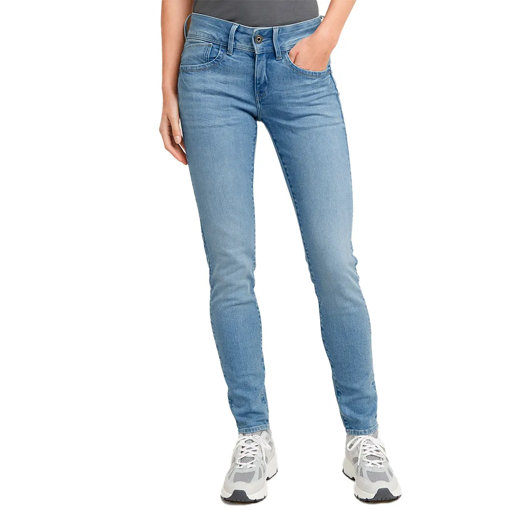 

Джинсы G-Star Lynn Mid Skinny Fit, синий
