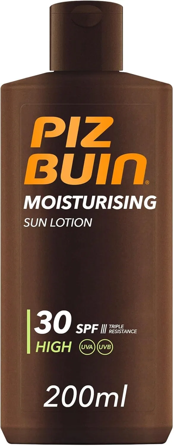 Лосьон для загара Piz Buin с SPF 30, 200 мл, белый