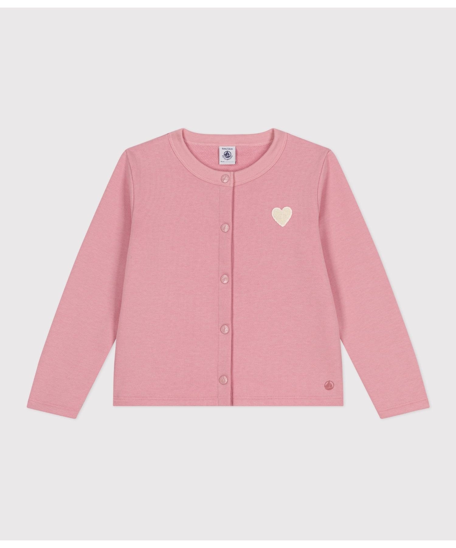 Кардиган PETIT BATEAU, Light Pink
