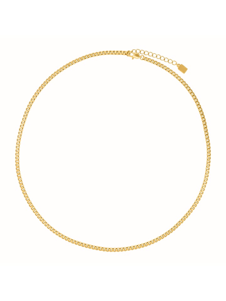 

Steel_Art Мужское колье-цепочка Decus золотистого цвета