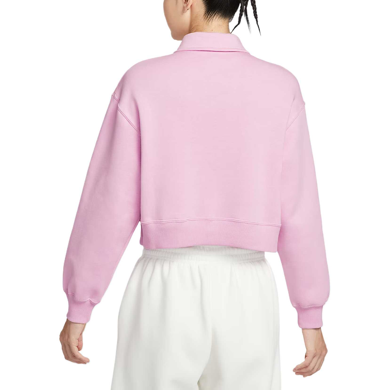 Спортивный свитшот Phoenix Fleece женский Nike, розовый — фото 3