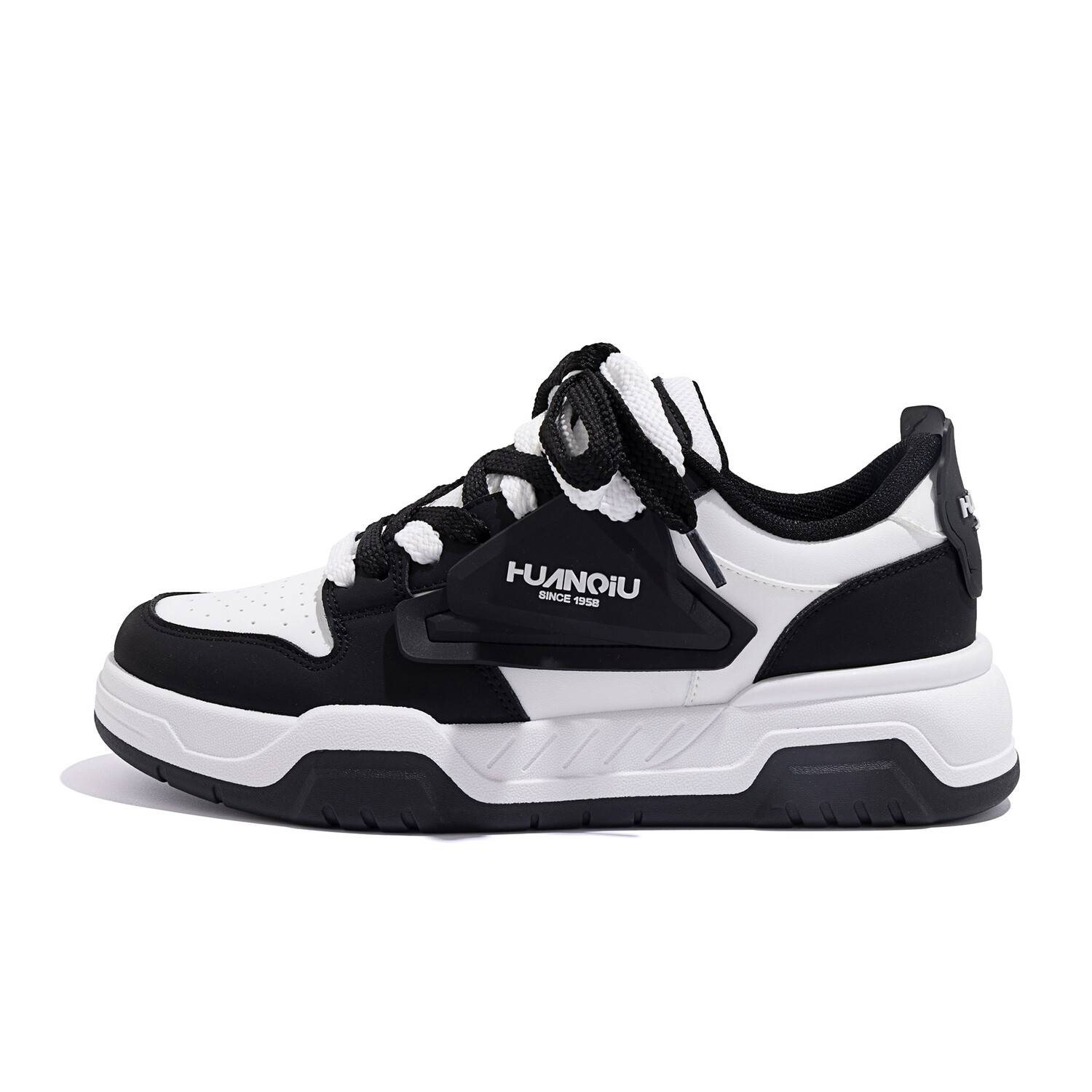 

Кроссовки HUANQIU Skateboarding Shoes Unisex Low-top, серый/синий
