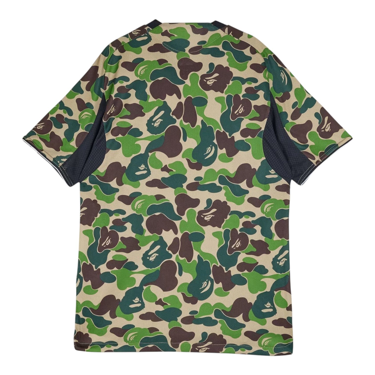 Футболка Adidas x BAPE FB Slim-Fit 'Crew Green' — фото 2