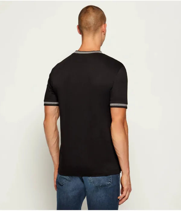 Футболка h-tessler 200 Slim fit Boss, черный — фото 3