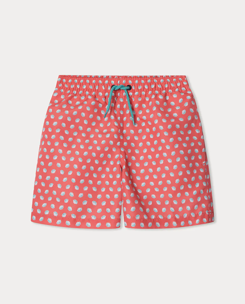 

Купальник для мальчиков Mini Shell Hackett, оранжевый