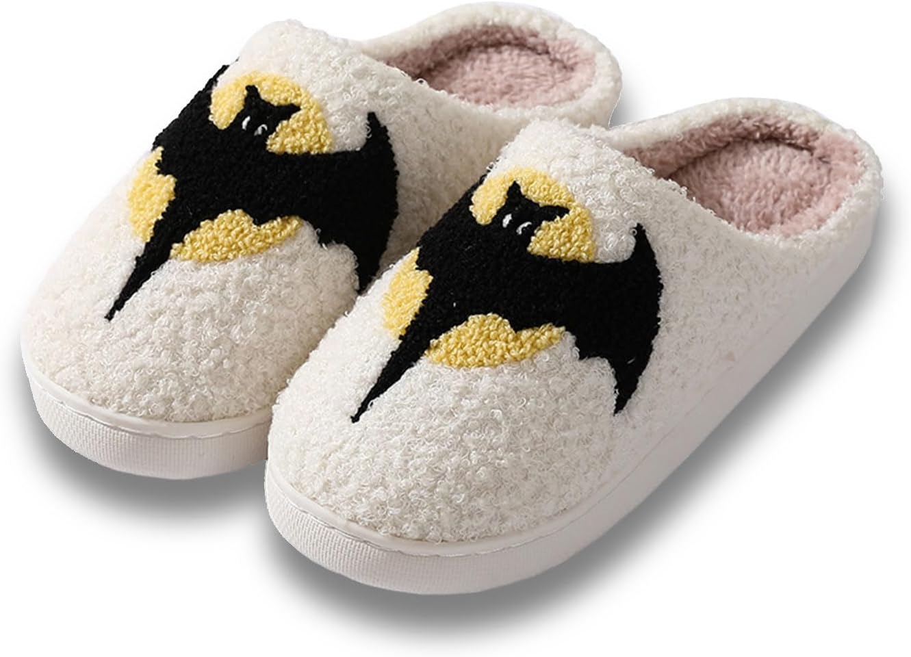 

Рождественские тапочки Titype, милые праздничные тапочки, теплые домашние тапочки для женщин и мужчин, пушистые тапочки для улицы и дома, тапочки для спальни, домашняя обувь для дам, Bat
