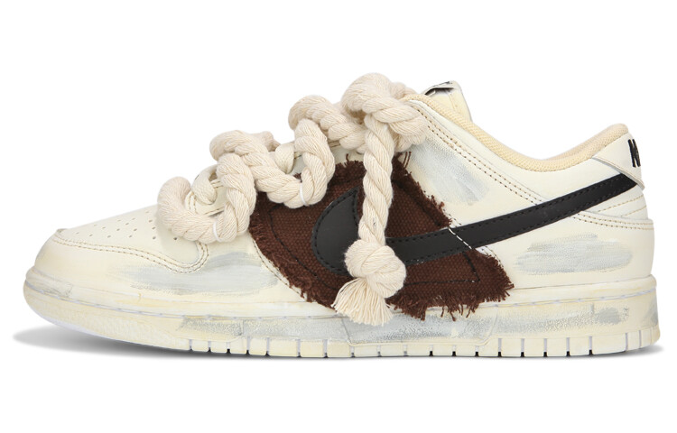 

Мужские кроссовки для скейтбординга Nike Dunk Low, молочный
