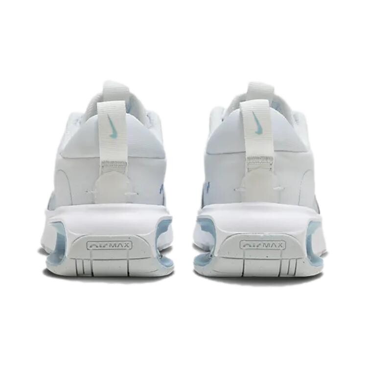 Кроссовки Nike Air Max INTRLK Kids Lifestyle Shoes PS Low-top Light Blue Gray / Old Blue / Metallic Silver / Mountain White, голубой — фото 4