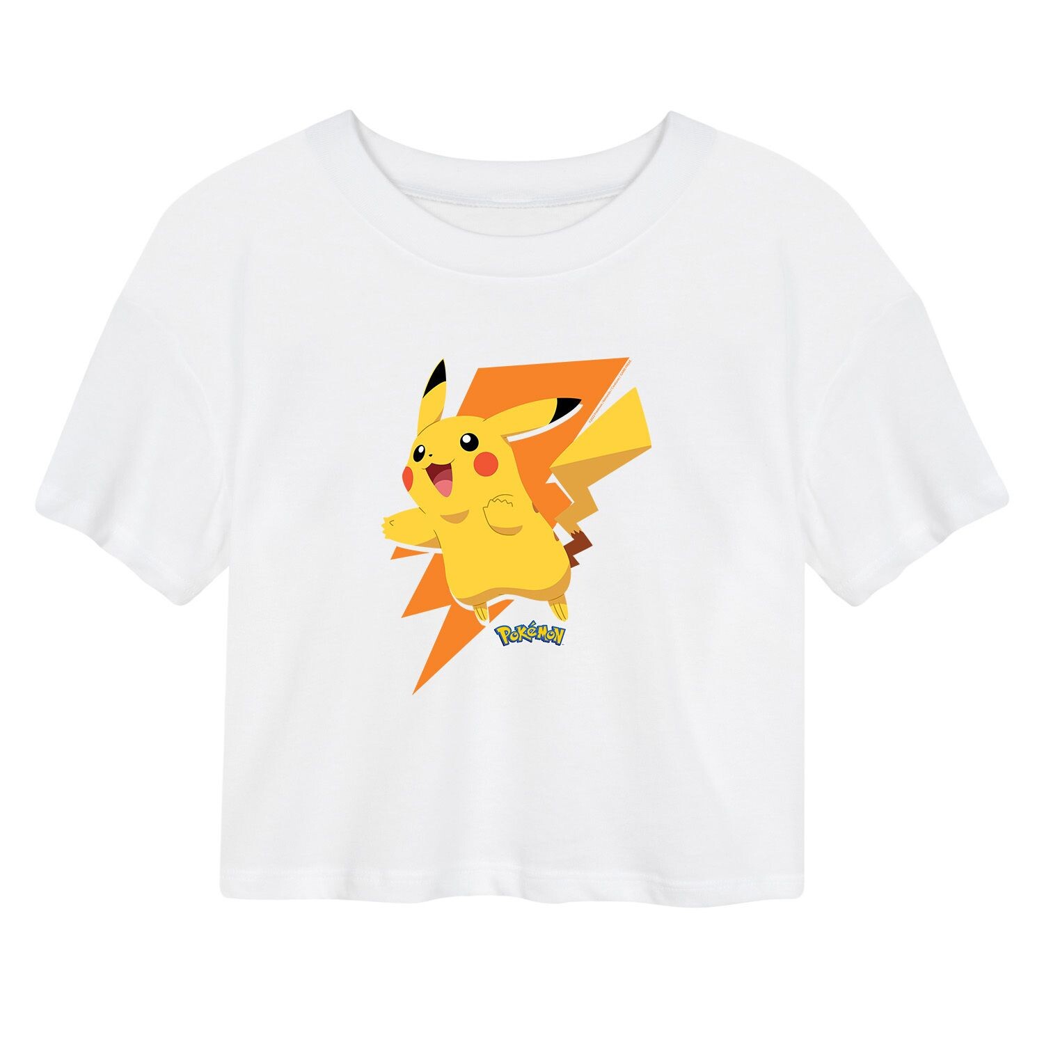 

Укороченная футболка Pokémon Bolt для юниоров Licensed Character
