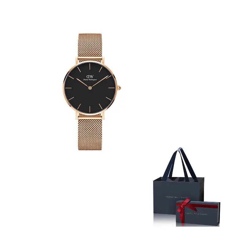 

DW/DanielWellington Часы Daniel Wellington Petite Melrose 32mm Watch, Black Dial