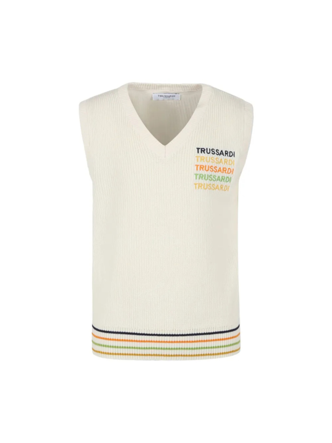 

Футболка хлопковая TRUSSARDI JUNIOR, нейтральный