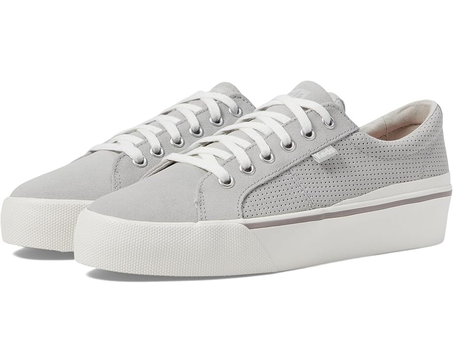 

Кроссовки Keds Jump Kick Duo Lace Up, цвет Grey Perf Suede